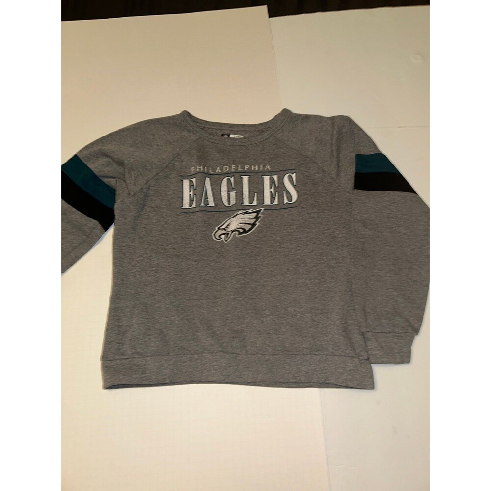 Philadelphia Eagles NFL Women's Vintage Gray Sweatshirt - Size Medium